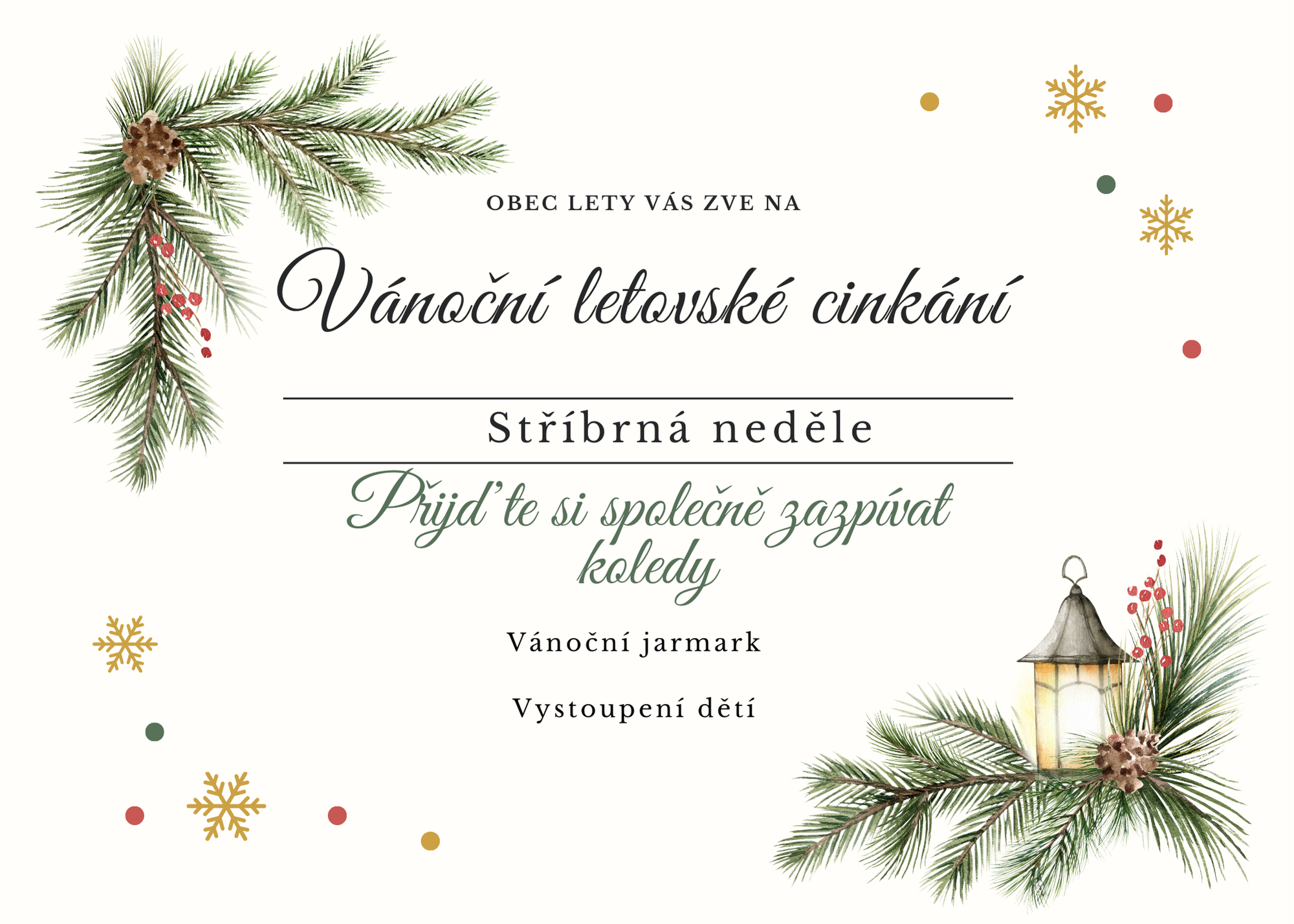 Adventní cinkání